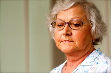 Senior woman having issues with Assisted Living